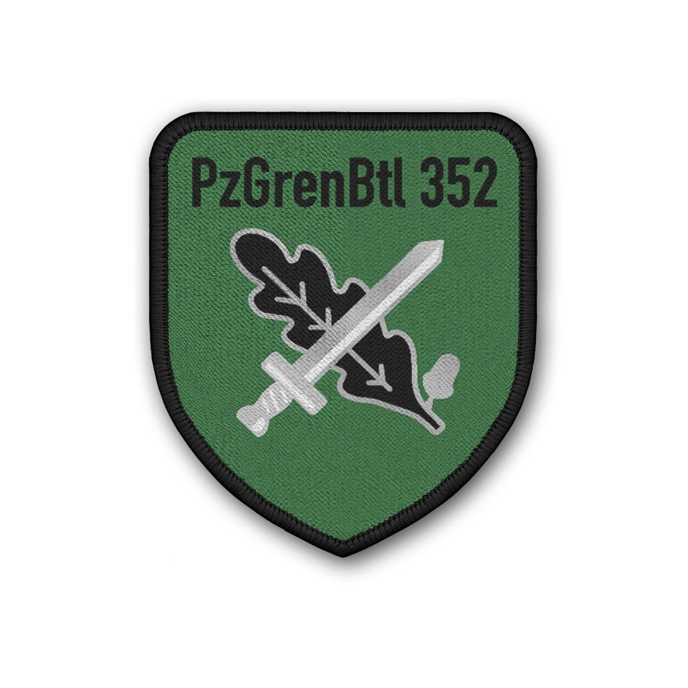 Patch 75x65 PzGrenBtl 352 Panzergrenadier Dran Drauf Drüber SPZ Marder #34758