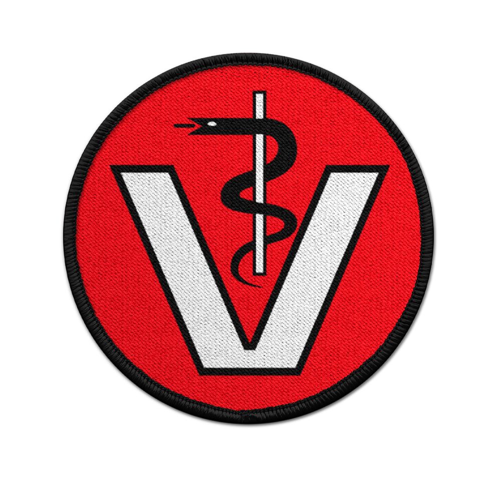 Patch Veterinär Logo Praxis Tierklinik Abzeichen Tier Doktor Arzt Notfall #23337