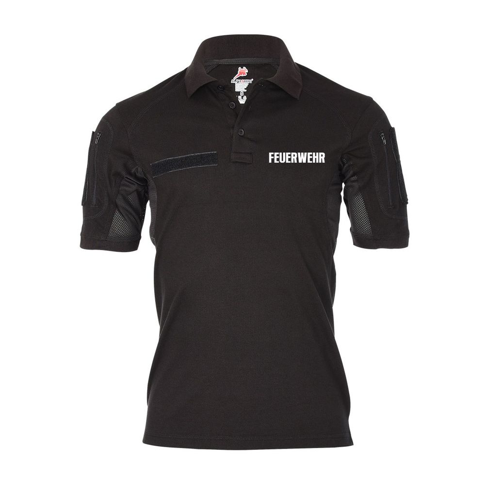 Tactical Polo Shirt Alfa Airfield Fire Department Fritzlar Tiger Man Fire #24144