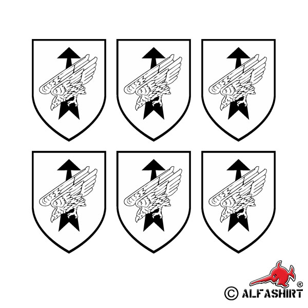 Sticker DSO Set Division Special Operations 6x11x15cm # A565