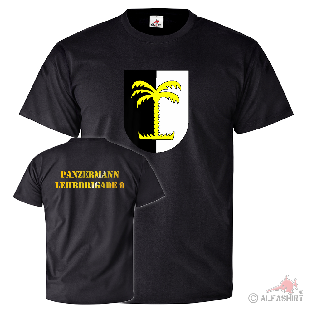 PzBtl 33 Panzermann Wappen Bundeswehr Panzer Lehrbrig T Shirt #26262