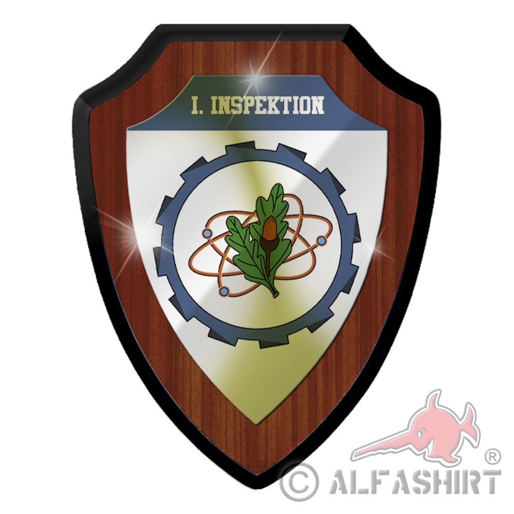 Heraldic shield 1 Inspection Technical School of the Army TSH # 37496
