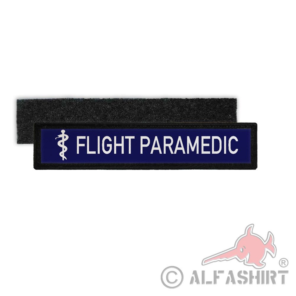 Namenschild Äskulap FLIGHT PARAMEDIC rescue feuerwehr brandweer #34664