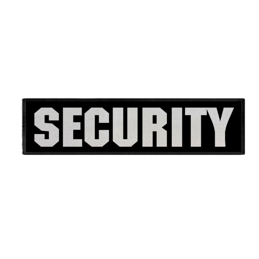 Rückenpatch Security Sicherheitsdienst Cybersecurity Business Police #33499