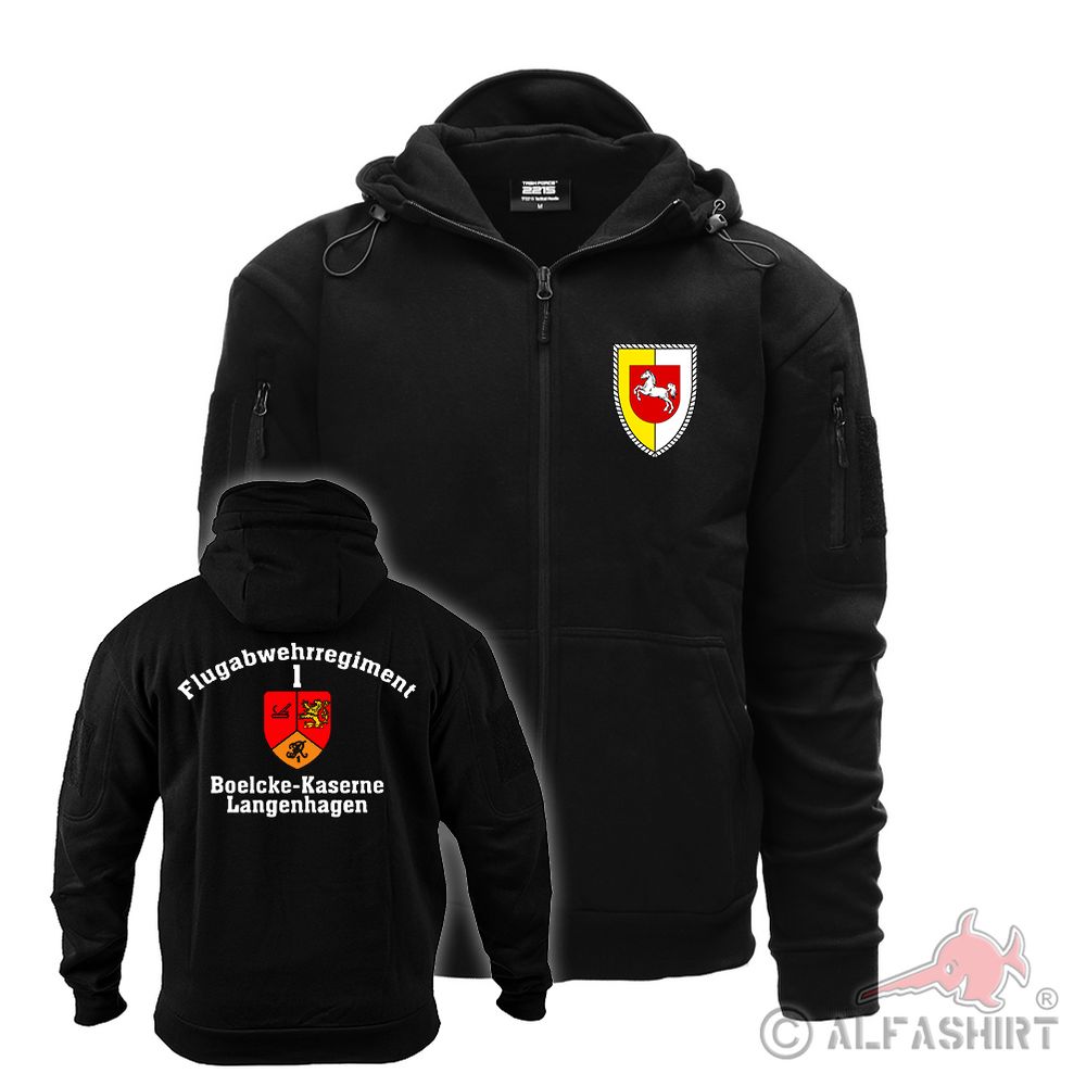 Tactical Hoodie Flugabwehrregiment 1 Bundeswehr Panzerdivision #38931 Tactical Hoodie Flugabwehrregiment 1 Bundeswehr Panzerdivision #38931