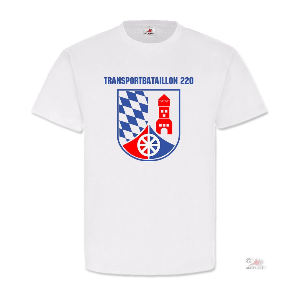 Transport Battalion 220 BW Badge Prince Eugen Barrack T Shirt # 19273