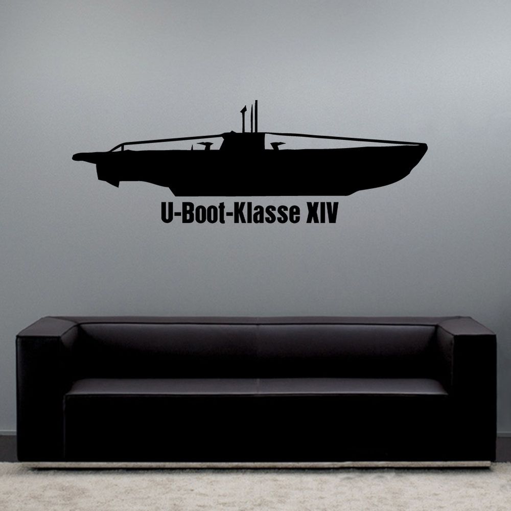 Wall Decal Submarine Class XIV Dairy Cow Sea Cow Provisioner Fuel #A6219