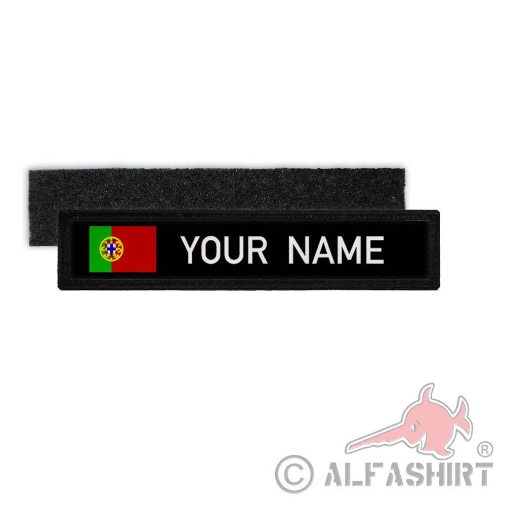 Patch Portugal Flagge Land Name Schild Fahne Lissabon Patch Schild #25351