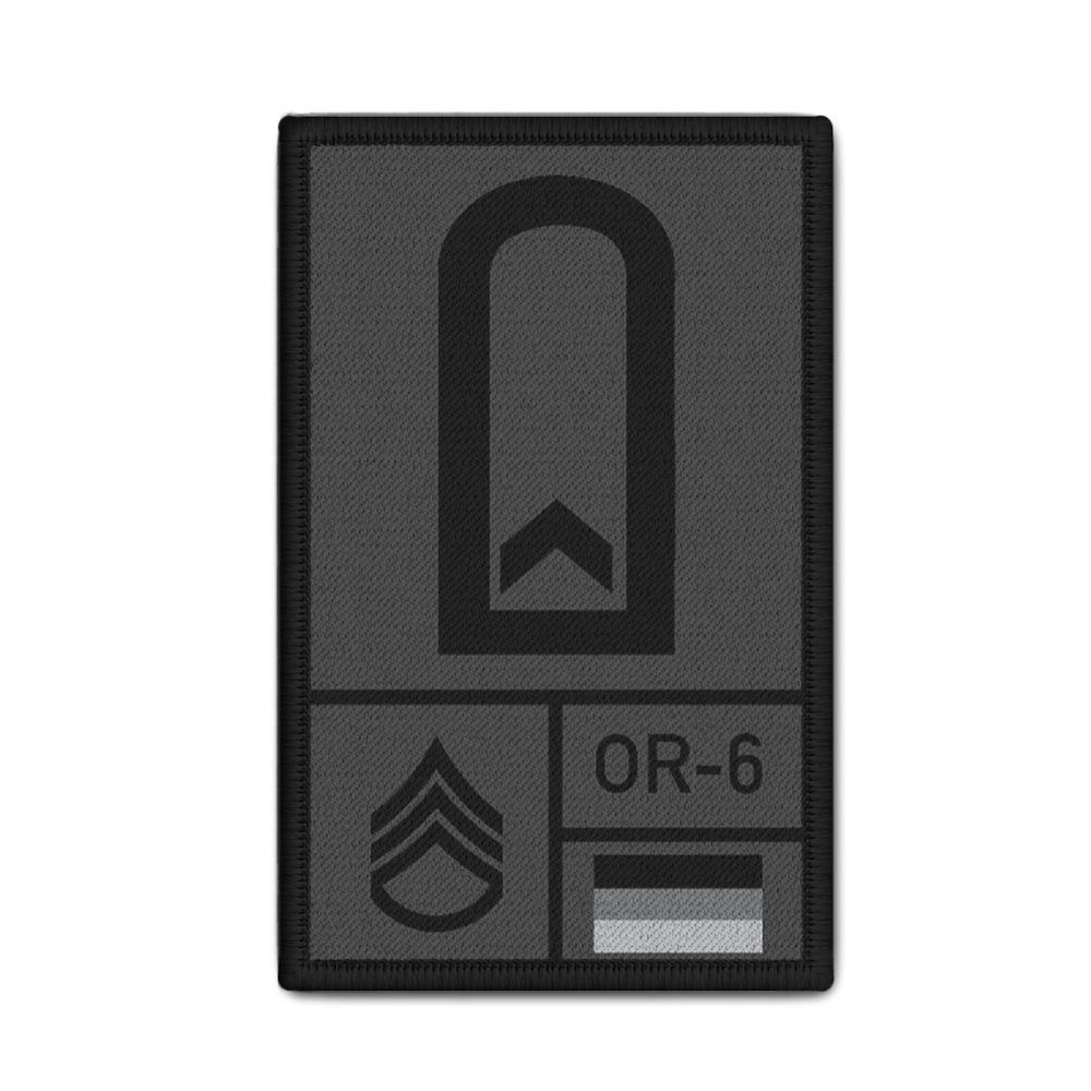 Rank Patch Bundeswehr Heer Luftwaffe Marine Grau #BW-Patch
