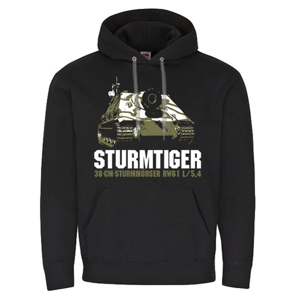 Sturmtiger Sturmpanzer VI Tiger Panzer Sturmmörser Gerät 817 Hoodie #17675