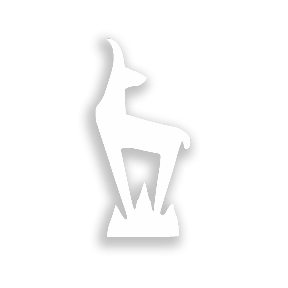 Sticker - Mountaineer Geißbock Alpen Mountaineer (white, 10x5) # A113