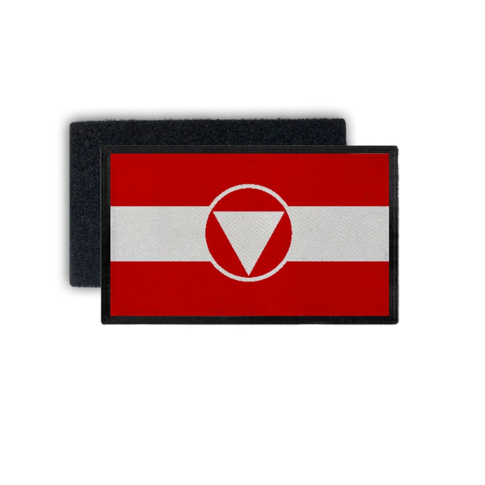 Patch7,5x4,5 Bundesheer Fahne Österreich Abzeichen Flagge Uniform #34619