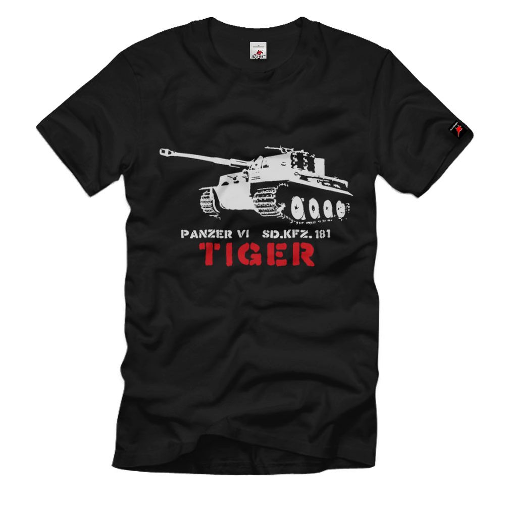 Panzer 6 SdKfz 181 Tiger WH Heer Weapon Motor Vehicle T Shirt # 2114