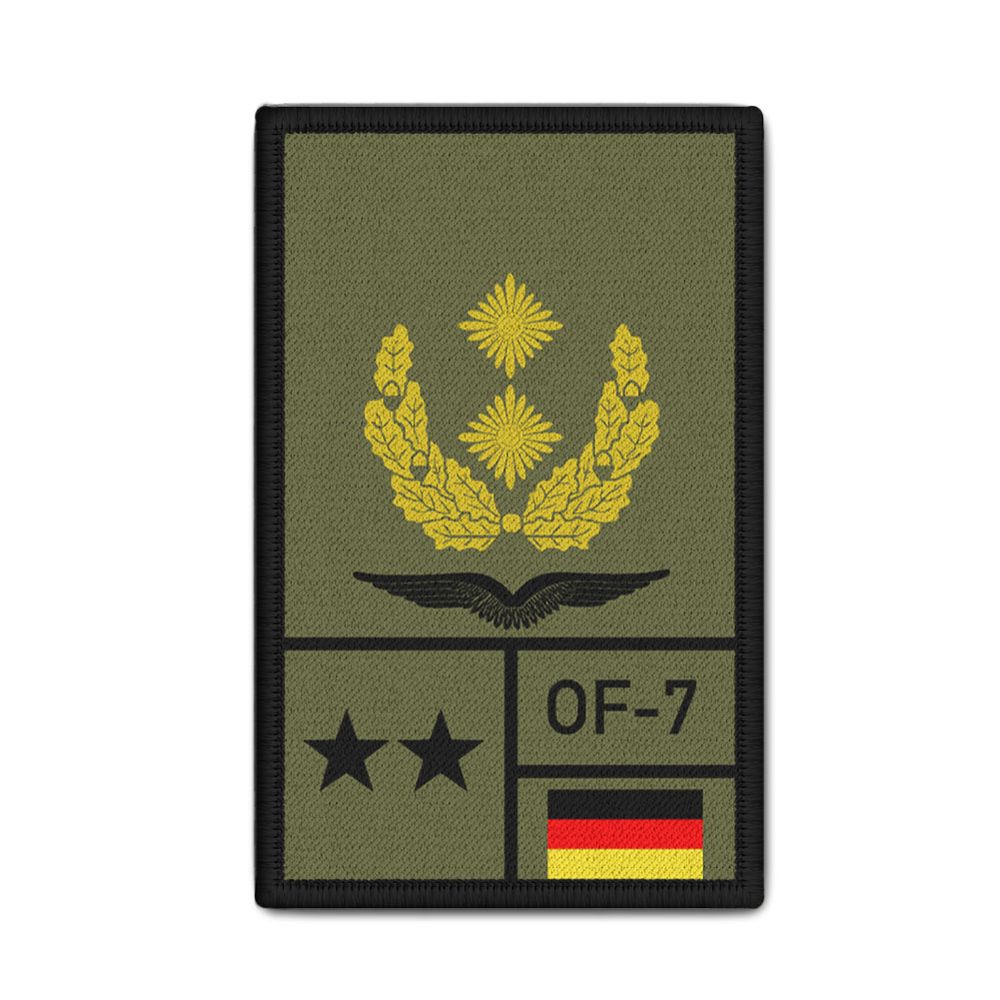 Rank Patch Bundeswehr Heer Luftwaffe Marine Oliv #BW-Patch