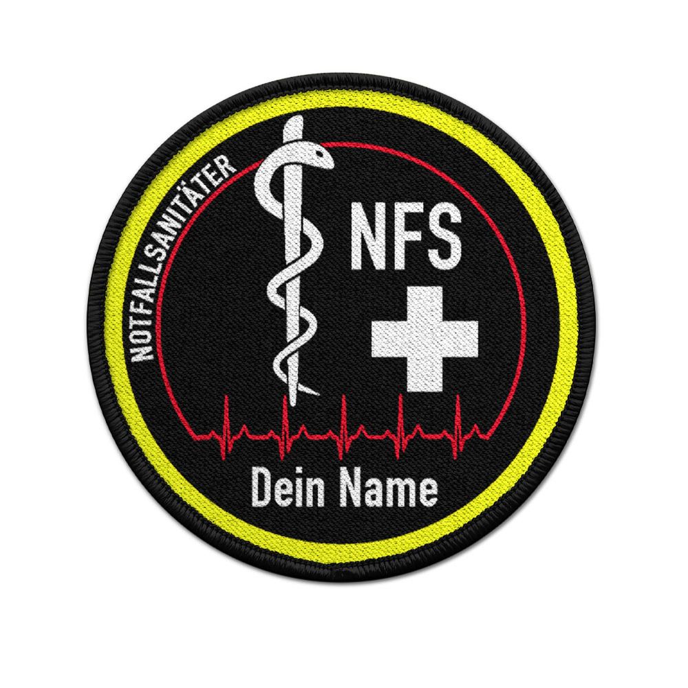 Patch Paramedic Badge Personalized Medical Your Name #40530