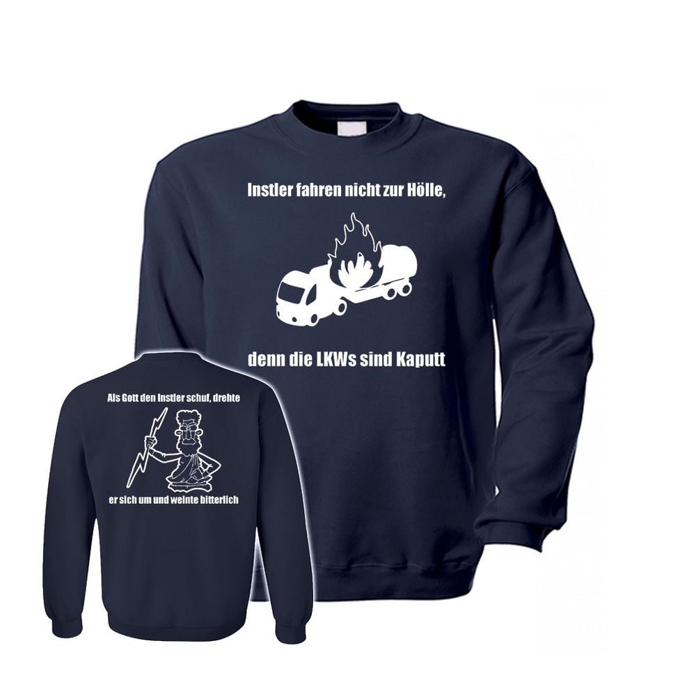 Pullover Indstandsetzung Humor Fun Bundeswehr LKW#33863