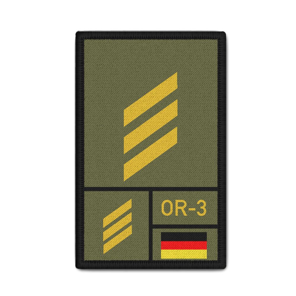 Rank Patch Bundeswehr Army Air Force Navy Rank Patch Bundeswehr Army Air Force Navy