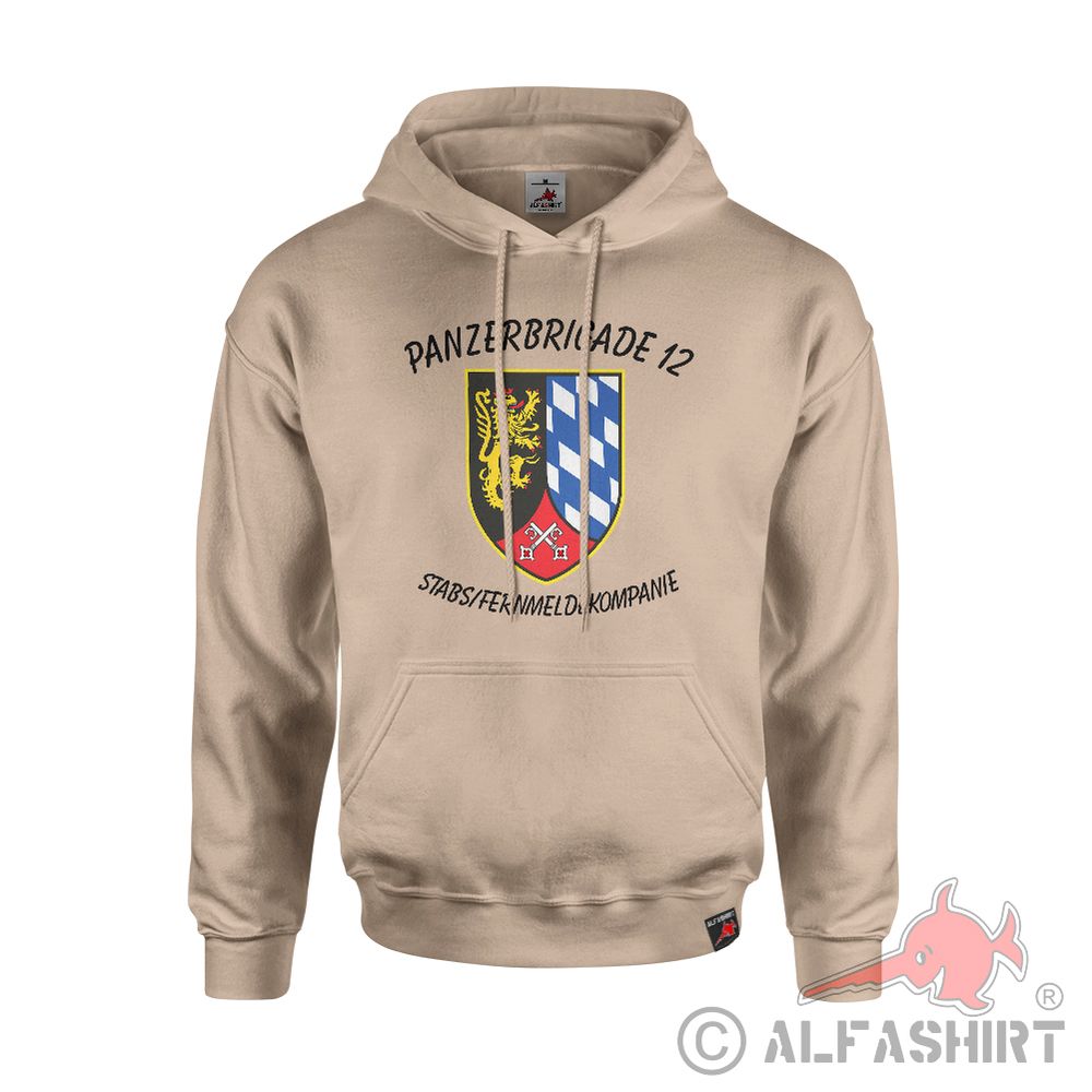 Hoodie PzBrig 12 Bundeswehr Panzerbrigade 12 Deutschland Militär Pullover#45827