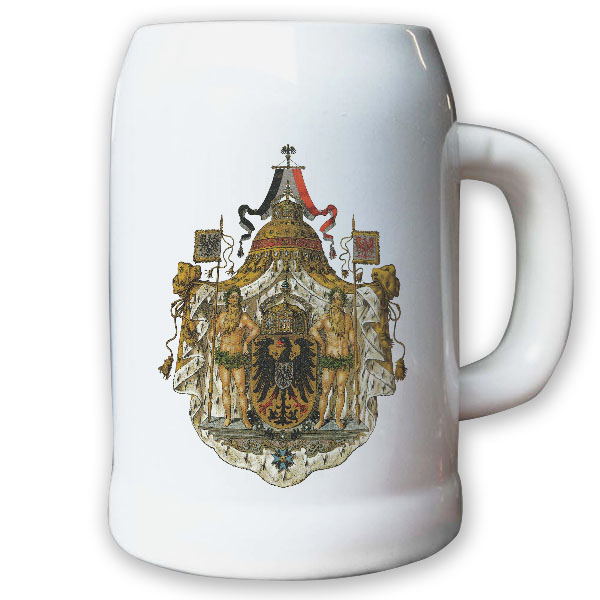 Krug / Bierkrug 0,5l - Monarchie Herzog Adel Weimarer Republik Deutsch #9448