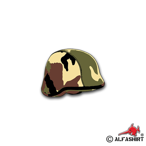 Sticker French Combat Helmet Army de Terre Helmet 7x9cm A1473