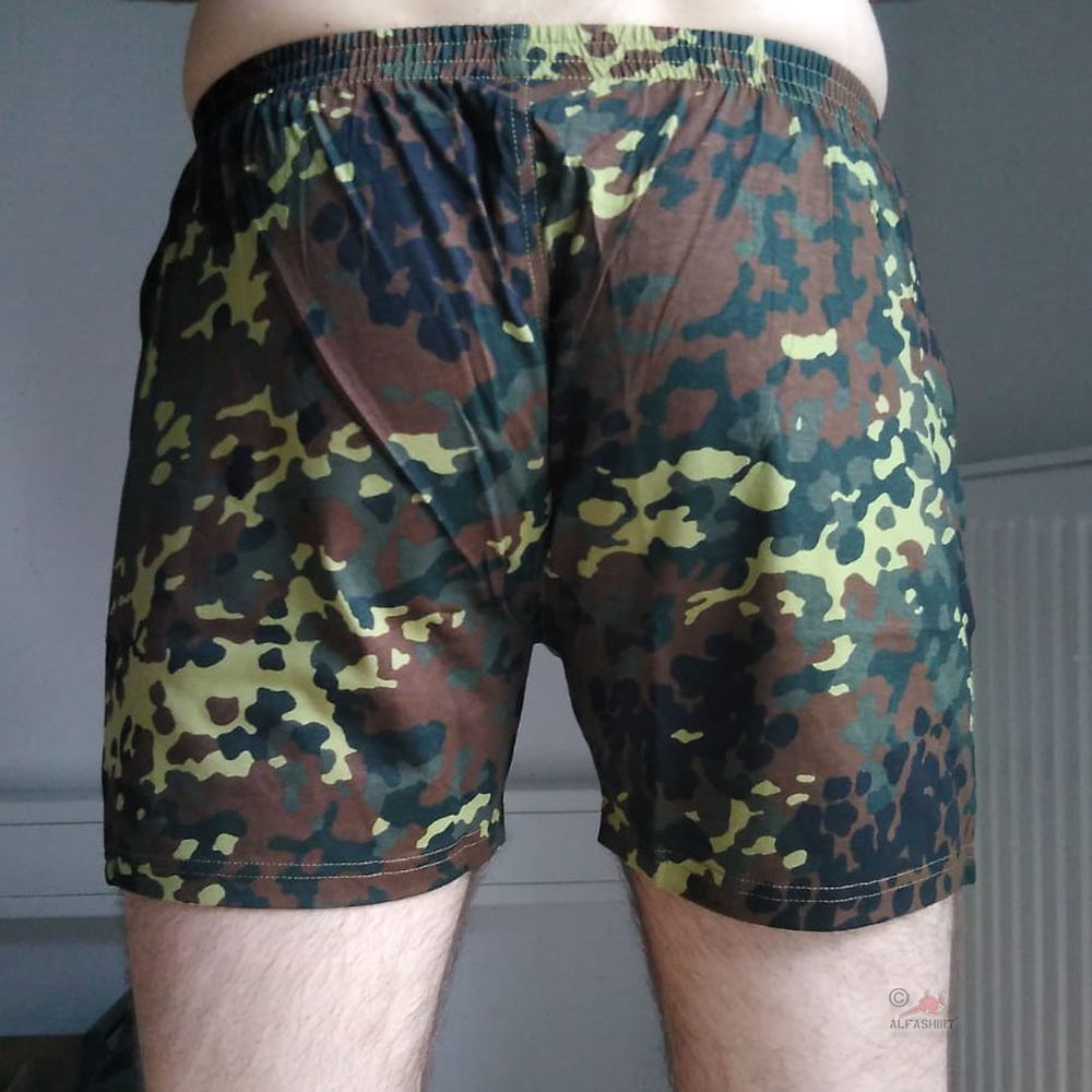 Bundeswehr Boxershort Flecktarn Army Shorts Unterhose Unterwäsche Camo #31929