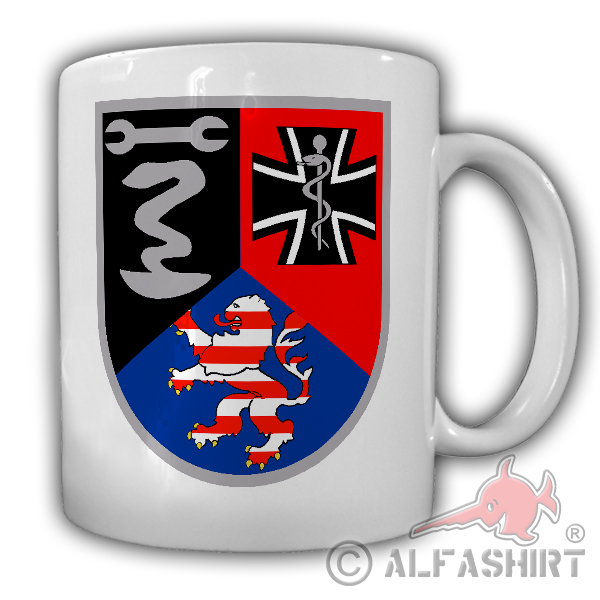 Cup VersInstZ SanMat unit Bundeswehr Hessen paramedic medical service # 25761