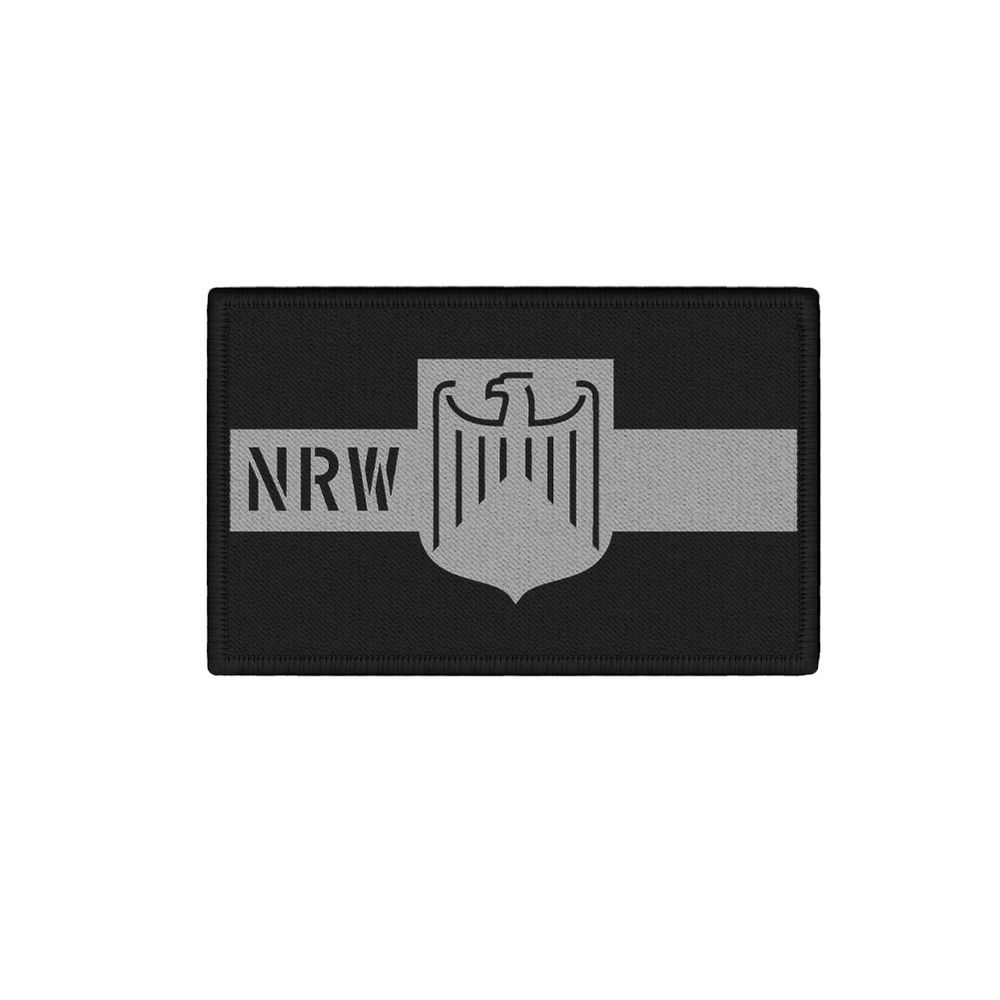State NRW Patch North Rhine Westphalia Service clothes Patch 7,5 x 4,5 # 31396