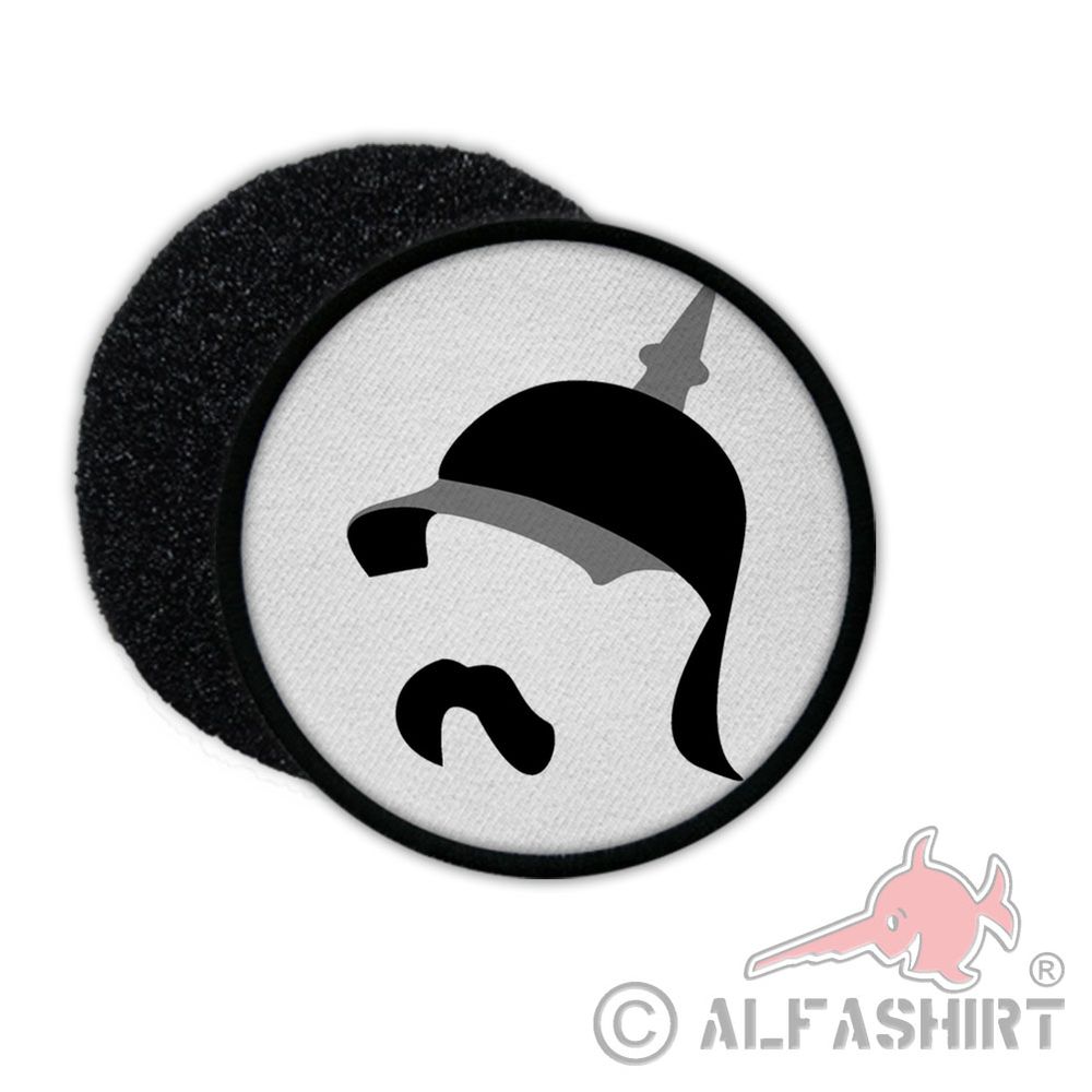 Patch Preußisch Pickelhaube Preußen Bismarck Tugend Moral Aufnäher #26890
