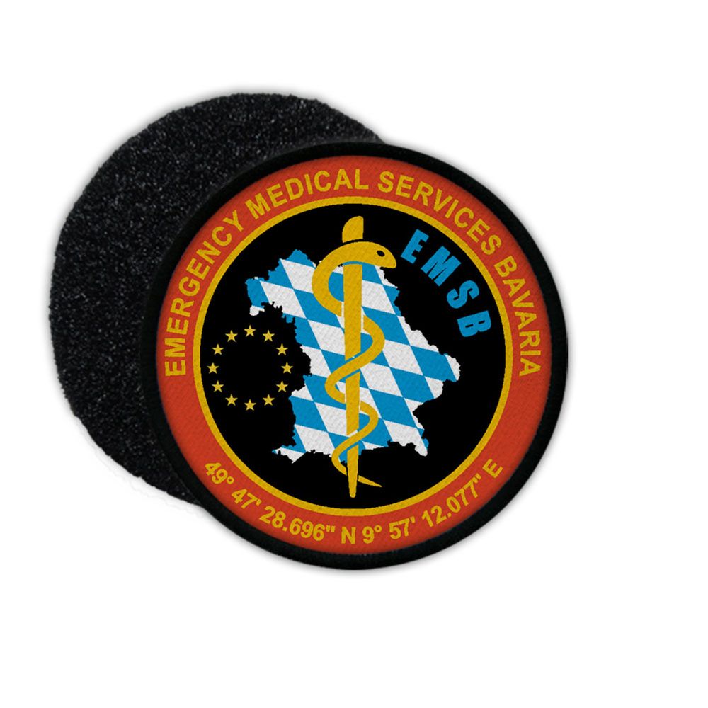Patch EMSB WÜRZBURG - Rescue Service Bavaria Doctor Not-San Bavaria. # 35213