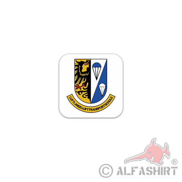 Aufkleber/Sticker LL-LTS Altenstadt Ausbildungsstützpunkt BW Heer 7x7cm A3041