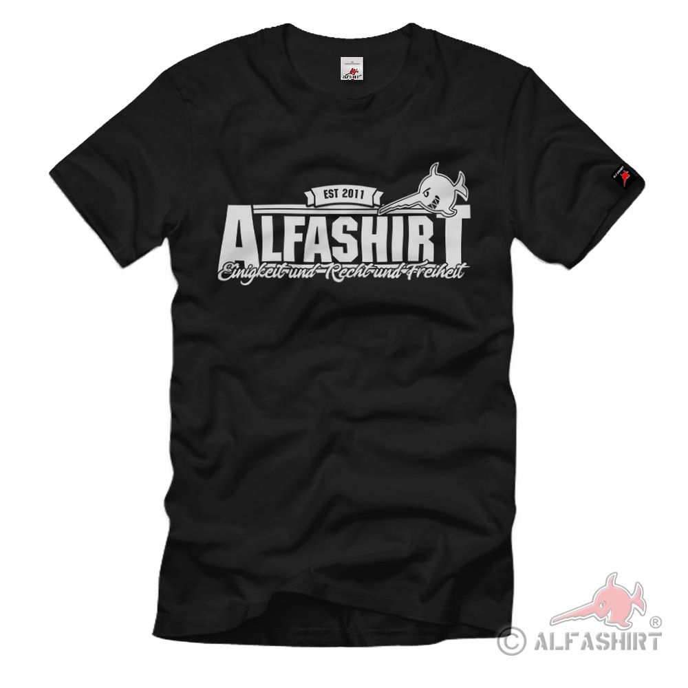 Alfashirt Merchandise Germany Apparel Fan Edition T-Shirt # 37811