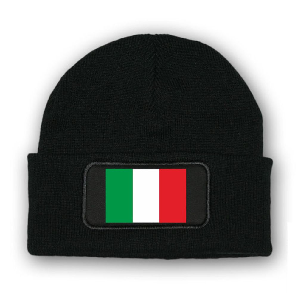 * Mütze / Beenie -Mütze Italien Fahne  Wappen Fahne #7034 
