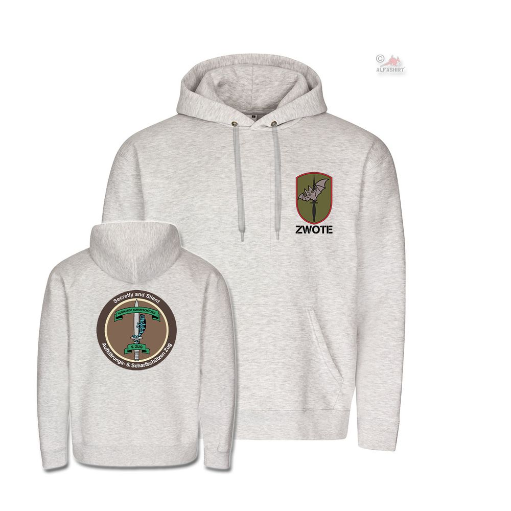 Hoodie Aufklärungs und Scharfschützen Zug Kompanie 5 Pullover#34958