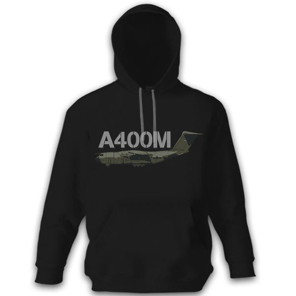 A400M Bundeswehr Luftwaffe Flugzeug militärisches Atlas BW Kapuzenpullover #8915