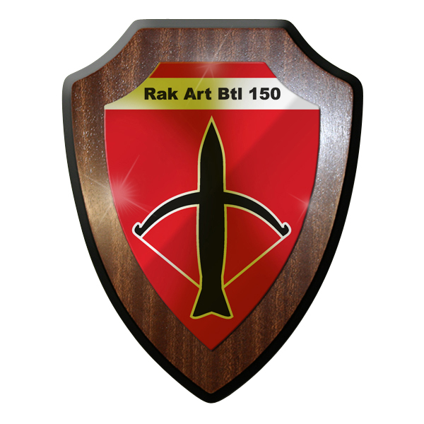 Wappenschild - RakArtBtl 150 RaketenArtillerieBataillon 150 Heer #9297
