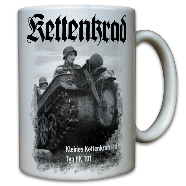 Kettenkrad Wh Kleines Kettenkraftrad Typ HK 101 Wk Motorrad - Tasse #9783 