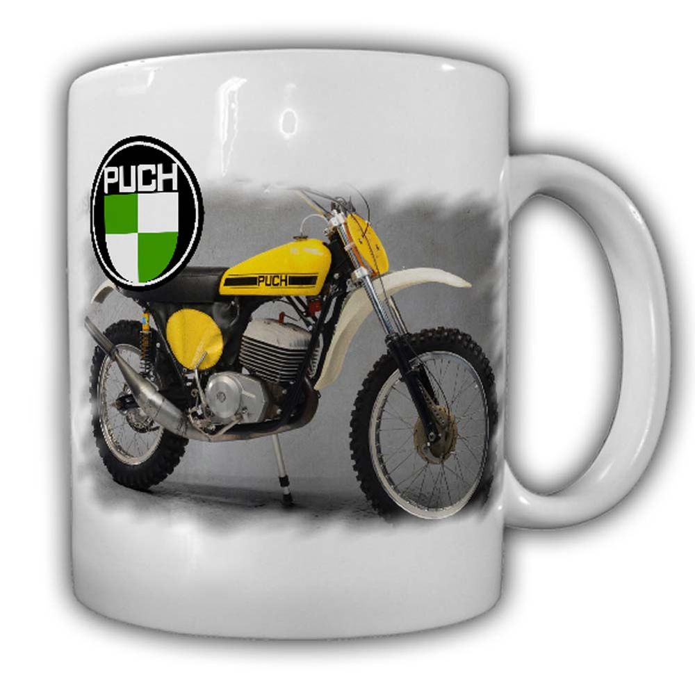 Tasse Puch Fatichi Motorradbekleidung Motorradzubehör Motocross #24141