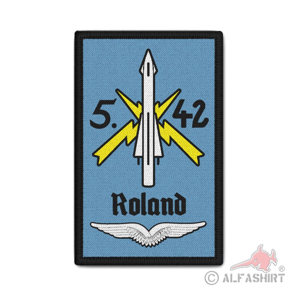 Patch 5 FlaRakGrp 42 Wappen Bundeswehr Flugabwehrraketen Waffensystem #42260