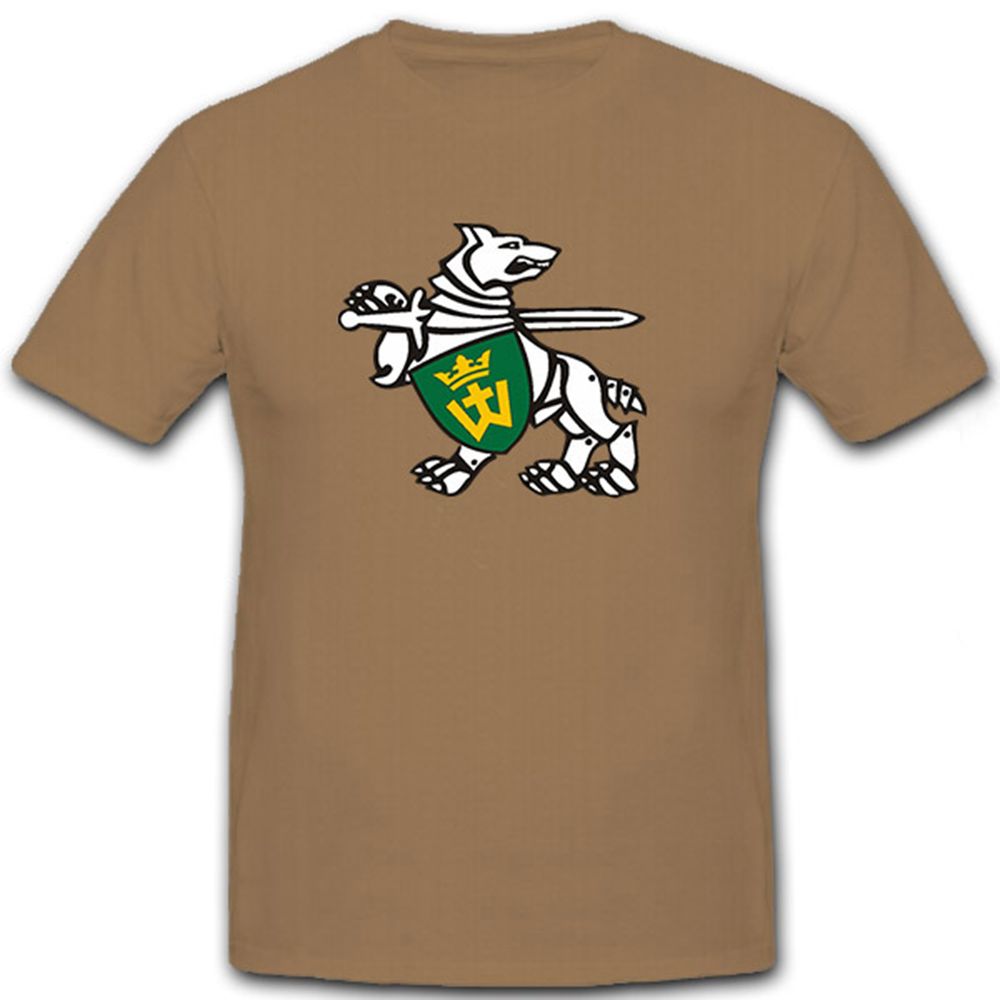 Lithuanian King Mindaugas battalion Bataillon Litauen Abzeichen - T Shirt #7266