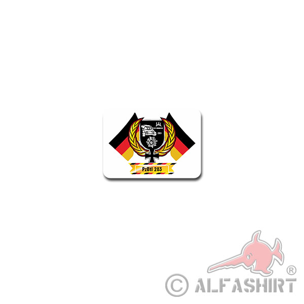 PzBtl 283 Sticker Tank Battalion Bundeswehr Army Germany10x7cm # A3813