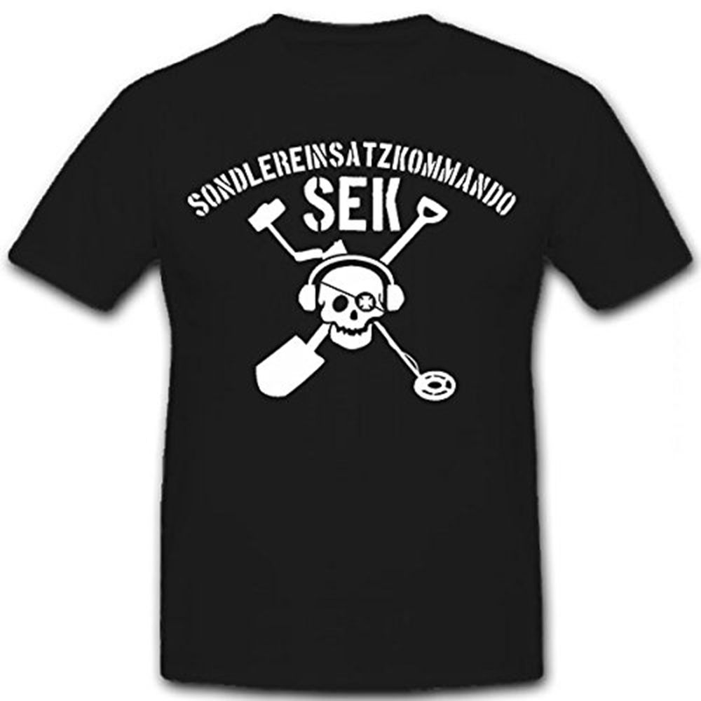SEK Special Operations Command Ground Detector Metal Probe Metal T Shirt # 12545