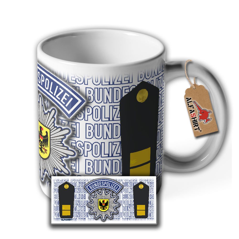 Bundespolizei Polizeiratanwärter See BPOL PRA Anwärter Becher Tasse #29143
