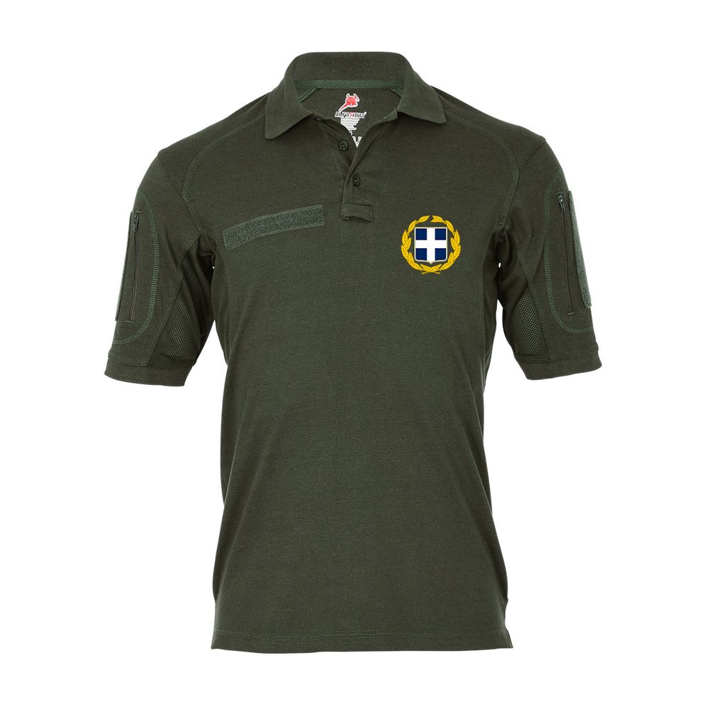 Tactical Polo Griechisches Militärwappen Heer  NATO Auslandseinsatz #46682