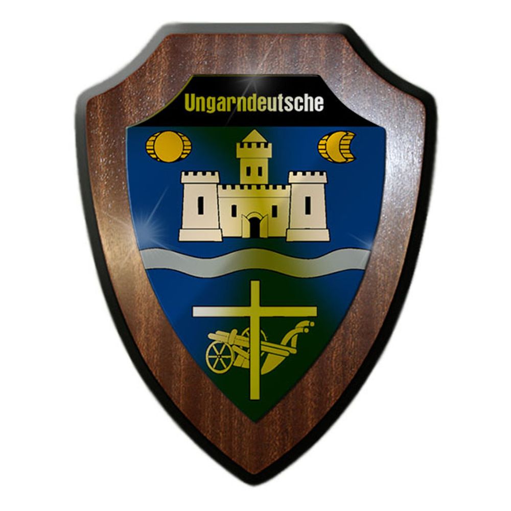 Wappenschild Ungarndeutsche Ungarn Deutsche Heimat Wappen Ort Königreich #23595