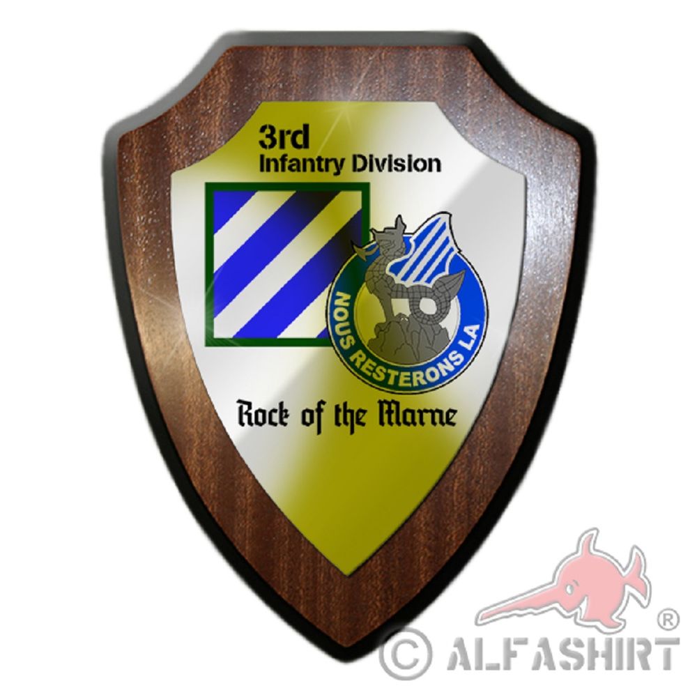 Coat of Arms - 3rd Infantry Division US Infantry Division Airborne Corps #19525