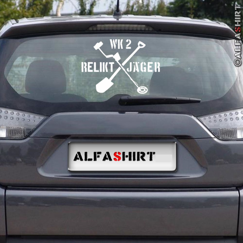 Wk2 Reliktäger Schatzsucher Hobbyarchäologe Archäologie Aufkleber 30x21cm #A212