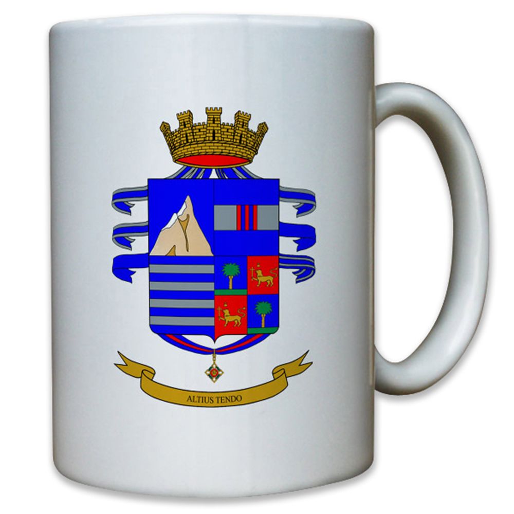 Altius Tendo 3th Regg Mento Alpini Italien Italia Militär Abzeichen Tasse #13052
