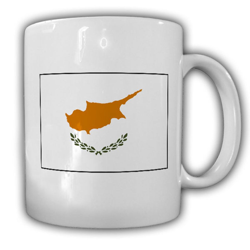 Tasse Republik Zypern Flagge Fahne K?br?s Cumhuriyeti Kaffee Becher #14034