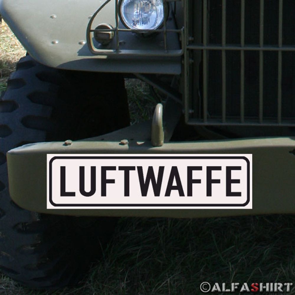 Magnetic shield Luftwaffe LW Bundeswehr BW for Cars Vehicles Bucket Iltis Wolf # A153