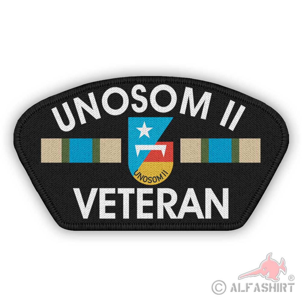 Veteran Patch UNOSOM II Somalia Bundeswehr Auslands Einsatz 90er #45204